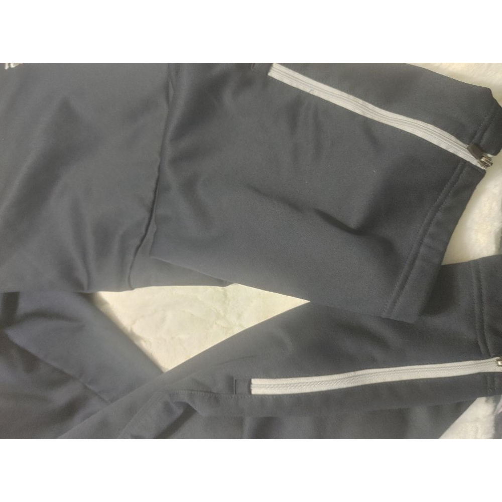 Men's AND1 Navy 3XL Sweatpants with White Zippers - Picture 7 of 9